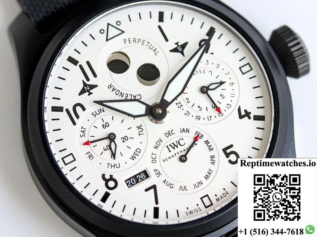 IWC Pilot IW502902 V9 Factory White Dial