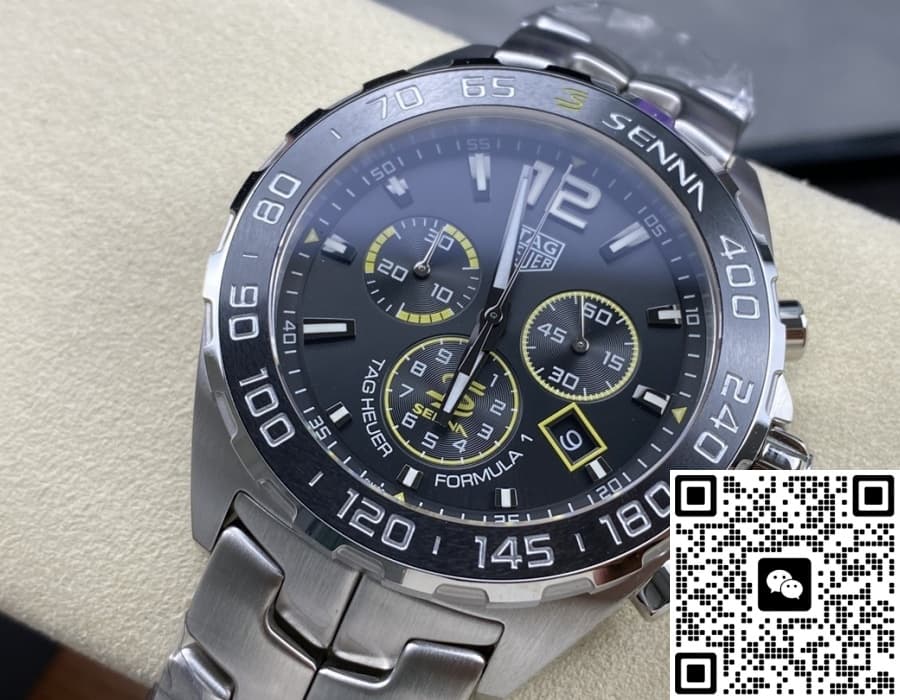 TAG Heuer F1 CAZ101AF.BA0637 luminous hour markers