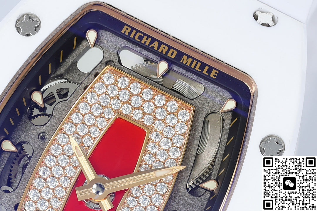 Richard Mille Ladies RM07-01 ZF Factory White Ceramics