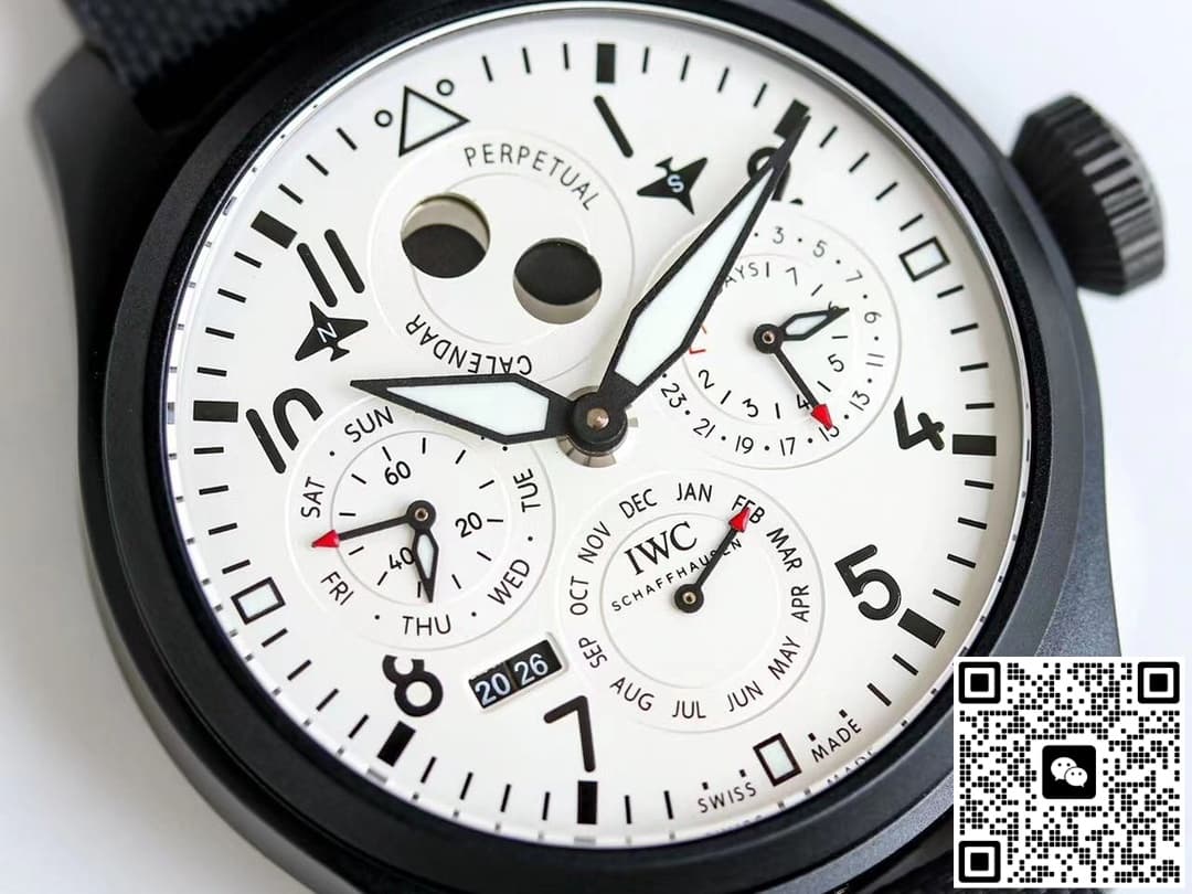 IWC Pilot IW502902 V9 Factory White Dial