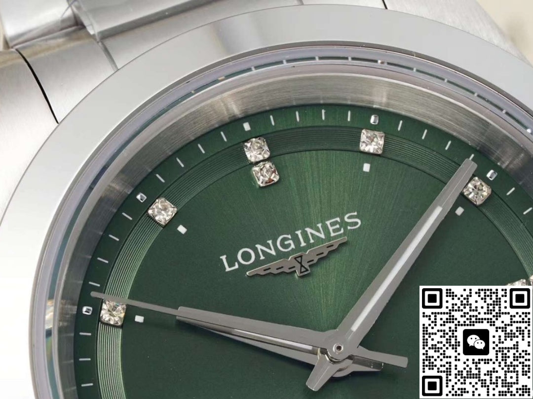 Longines Sports L3.430.4.07.6 AF Factory Green Dial