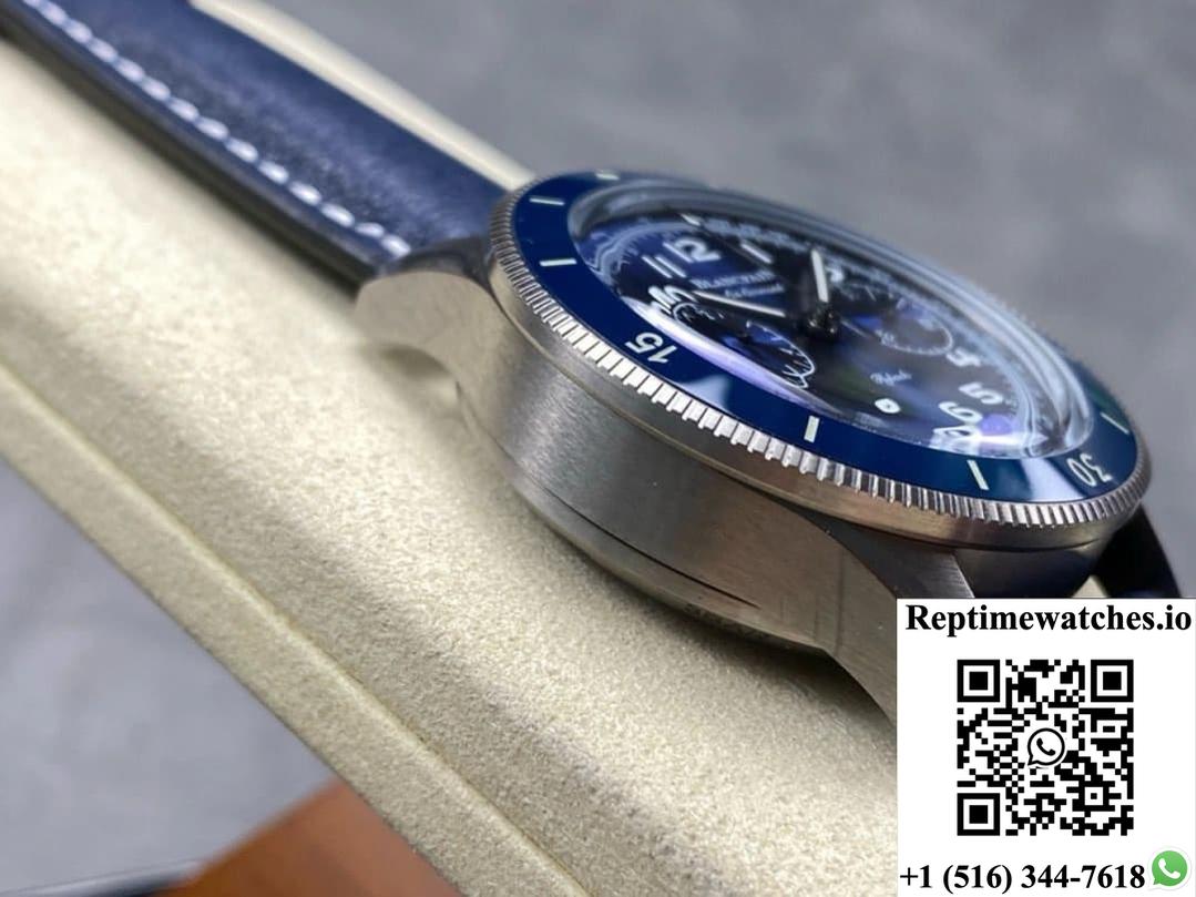 Blancpain Air Commander Ac02-12B40-63B Tw Factory Blue Dial-Rep Time Watches