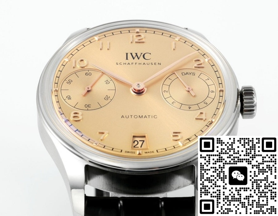 IWC Portuguese IW501705 APS factory transparent case back