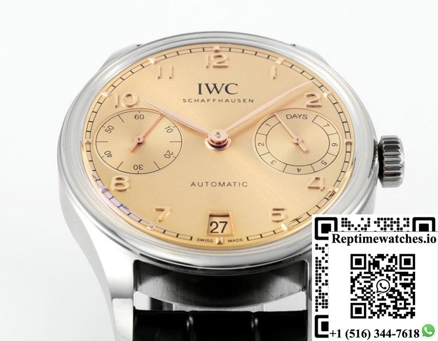 IWC Portuguese IW501705 APS factory transparent case back