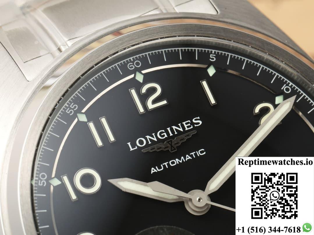 Longines Spirit L3.811.4.53.6 Af Factory Black Dial-Rep Time Watches