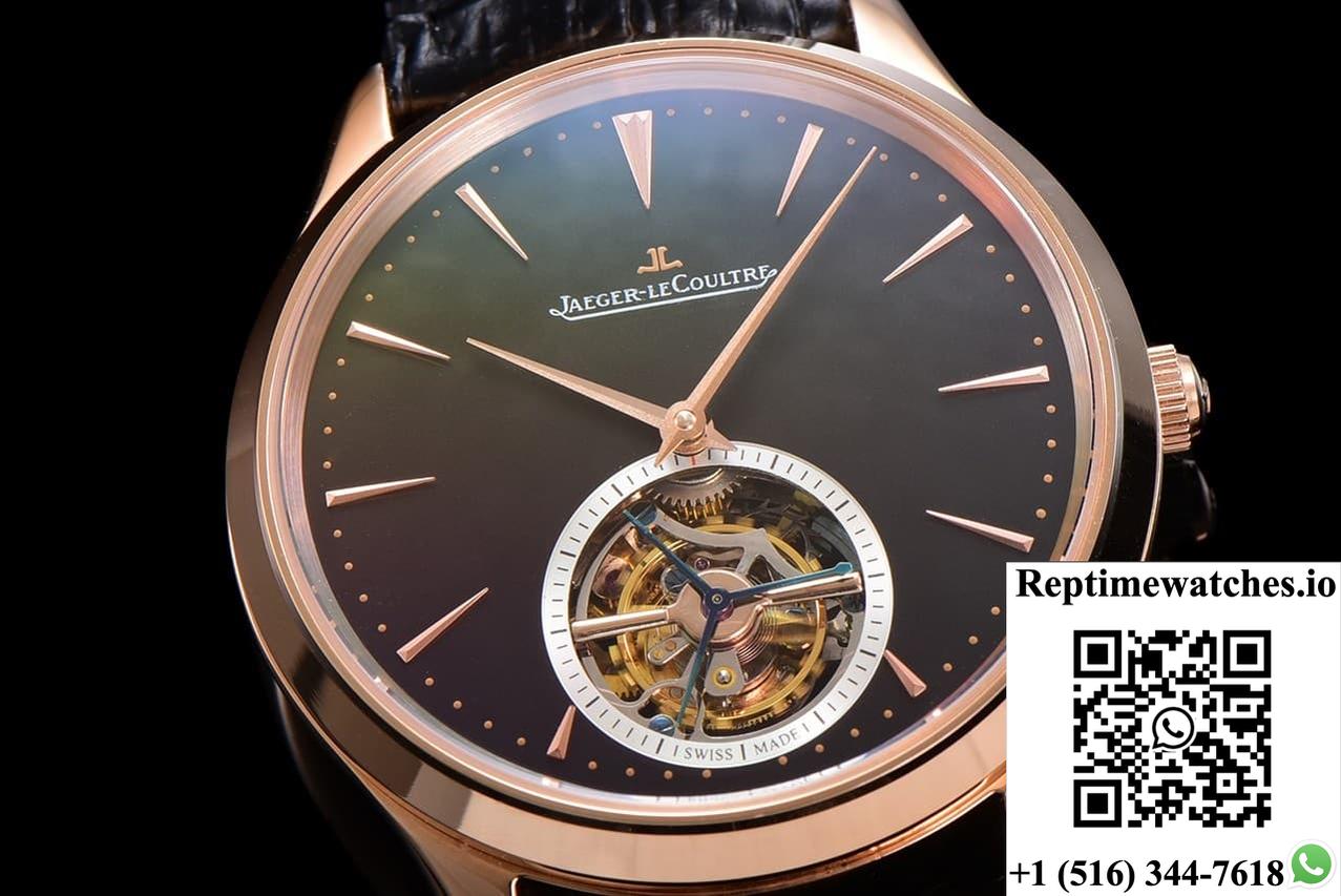 Jaeger-LeCoultre Master Q1682412 RMS Factory Tourbillon Alligator Leather Strap