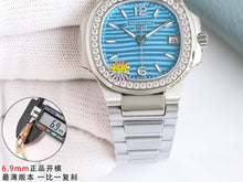 Patek Philippe Nautilus 7010-1G-013 GR Factory Diamond Bezel