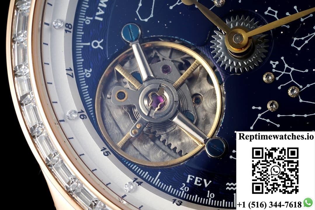 Jaeger-Lecoultre Master Rms Factory Tourbillon Leather Strap-Rep Time Watches