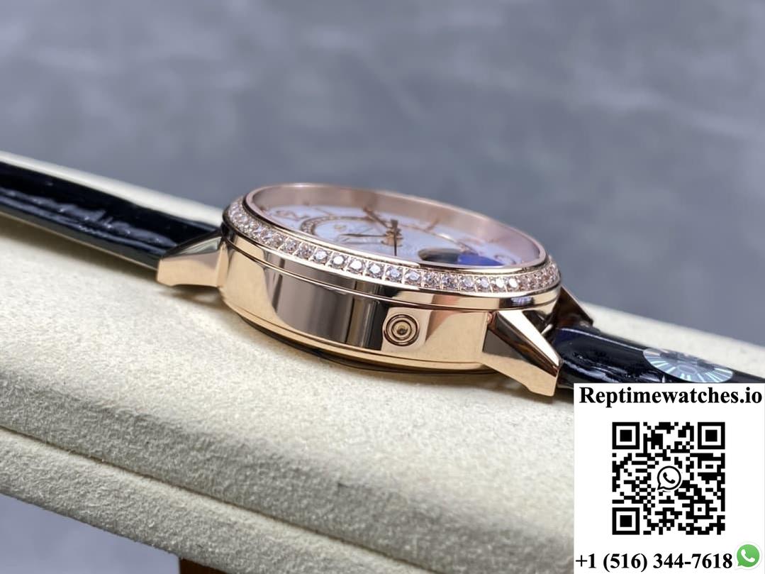 Jaeger-Lecoultre Rendez-Vous 357243J Omf Factory Diamond Bezel-Rep Time Watches