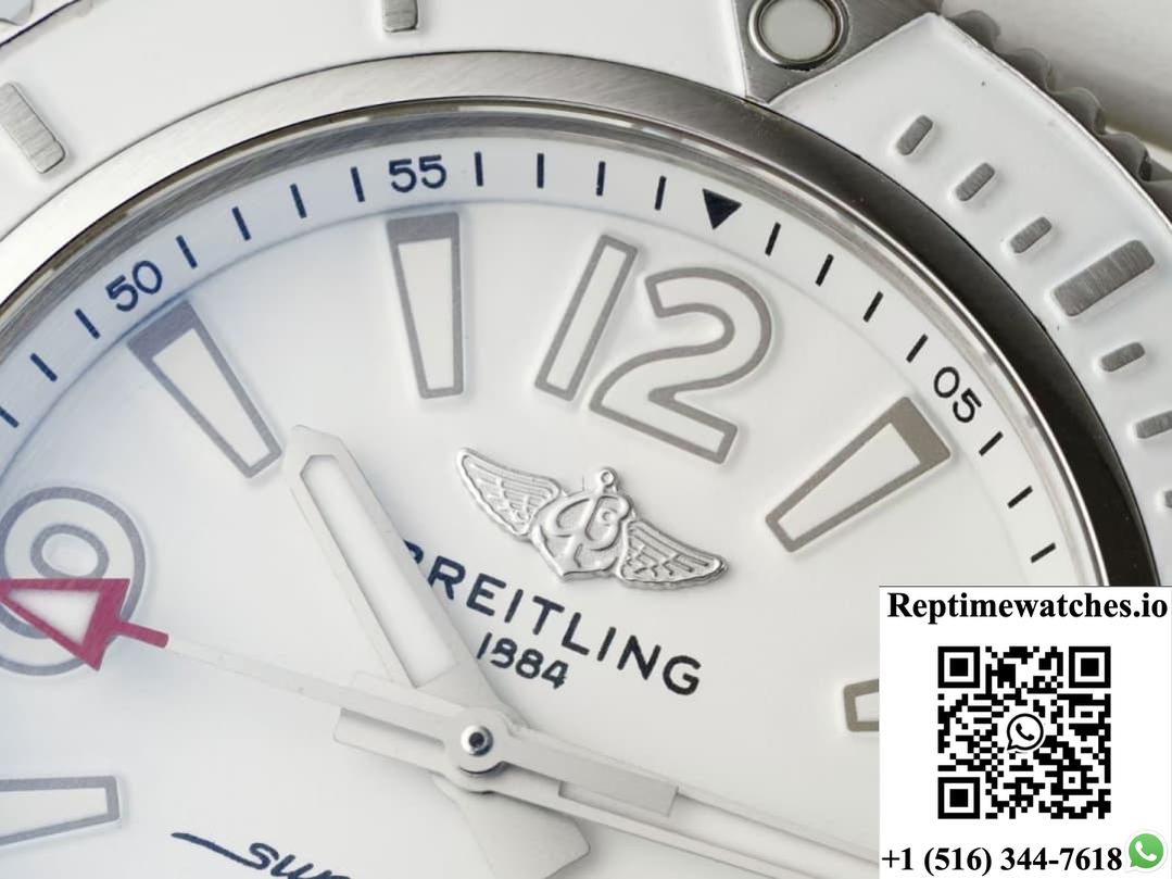 Breitling Superocean A17316D21A1S1 Tf Factory White Dial-Rep Time Watches