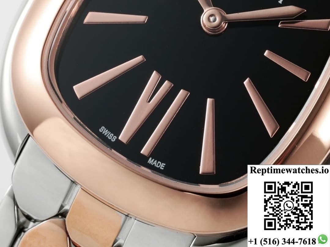 Bvlgari SERPENTI 103799 BV factory two-tone watch strap