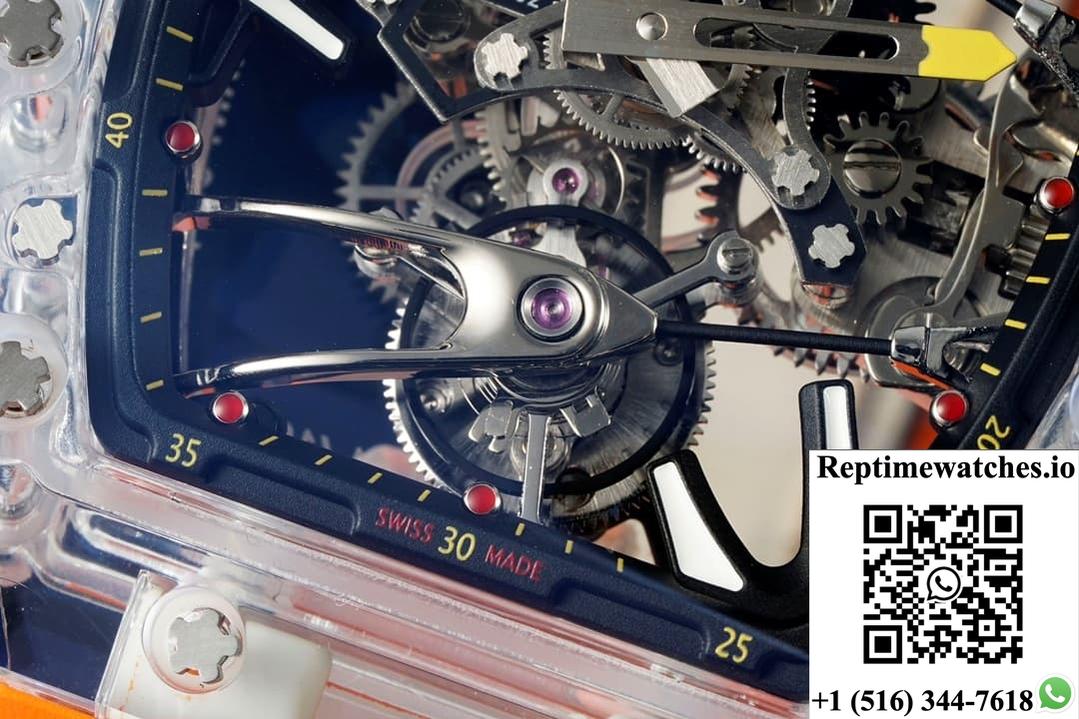 Richard Miller RM27-02 RM Factory Tourbillon Orange Strap