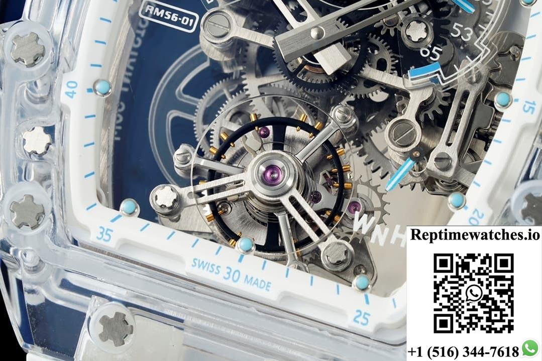 Richard Miller RM56-01 RM Factory Tourbillon Tonneau Dial