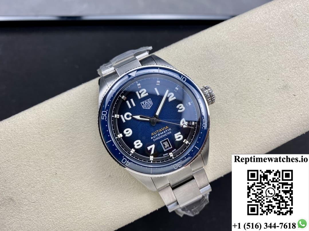 Tag Heuer Autavia Wbe5116.Eb0173 Blue Dial-Rep Time Watches