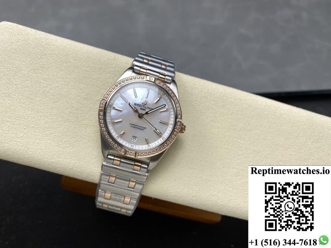 Breitling Chronomat U10380591A2U1 BLS factory diamond bezel