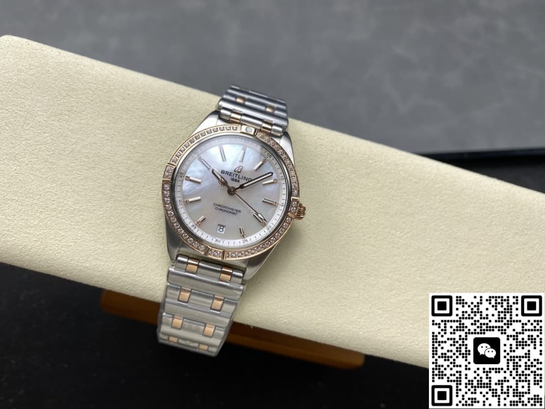 Breitling Chronomat U10380591A2U1 BLS factory diamond bezel