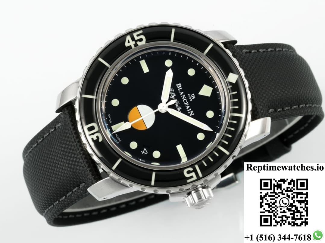 Blancpain Fifty Fathoms 5008-11B30-Naba Zf Factory Stainless Steel Case-Rep Time Watches