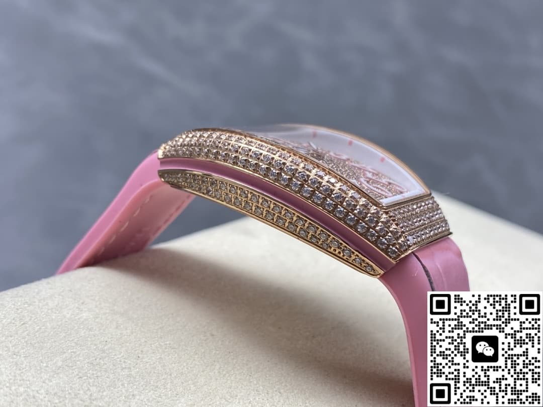 Franck Muller LADIES’COLLECTION V 32 SC AT FO D CD ABF factory diamond dial