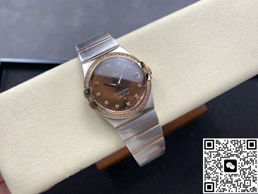 Omega Constellation 123.25.38.21.63.001 M+ factory gold strap