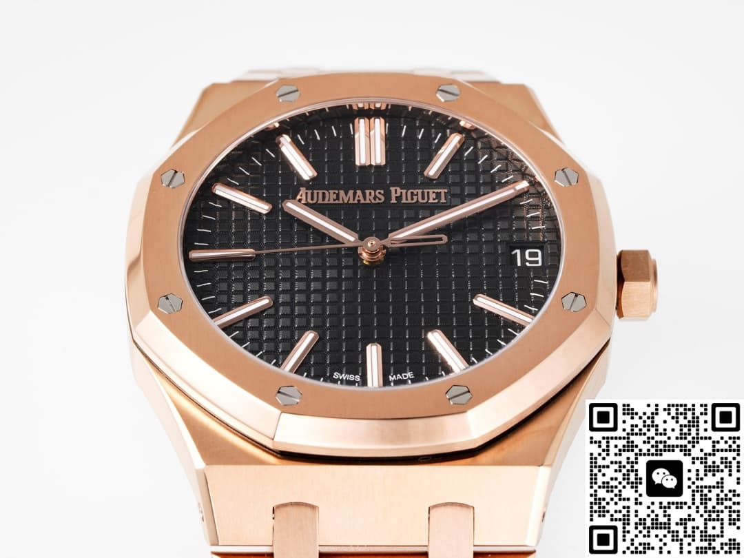 AP Royal Oak 15510OR.OO.1320OR.04 APS Factory Black Dial