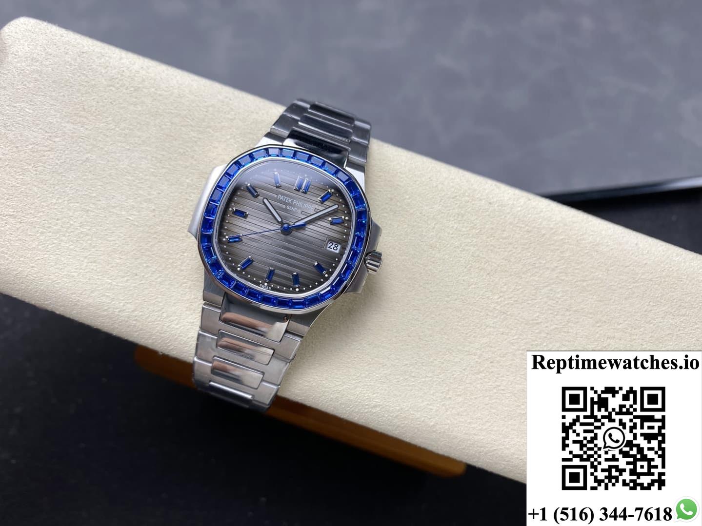 Patek Philippe Nautilus 5711 GR Factory Stainless Steel Strap