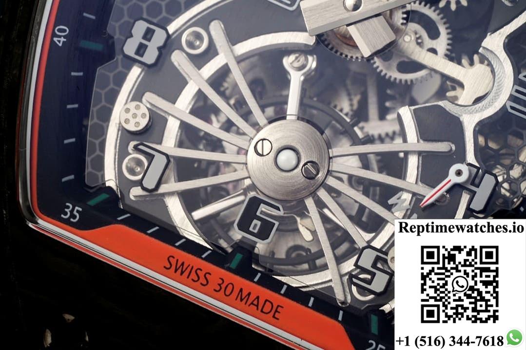 Richard Miller RM21-01 NEW Factory Tourbillon Green Case