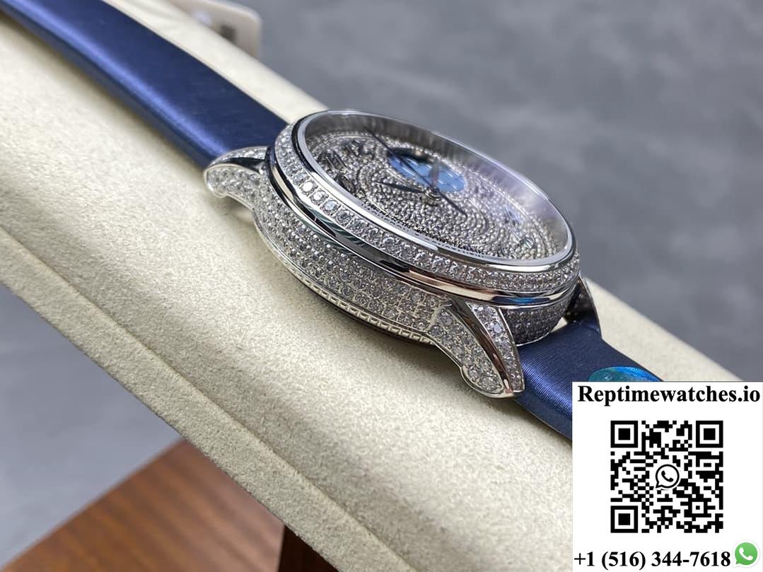 Vacheron Constantin Égérie 8006F-000G-B499 Yms Factory Diamond Dial-Rep Time Watches