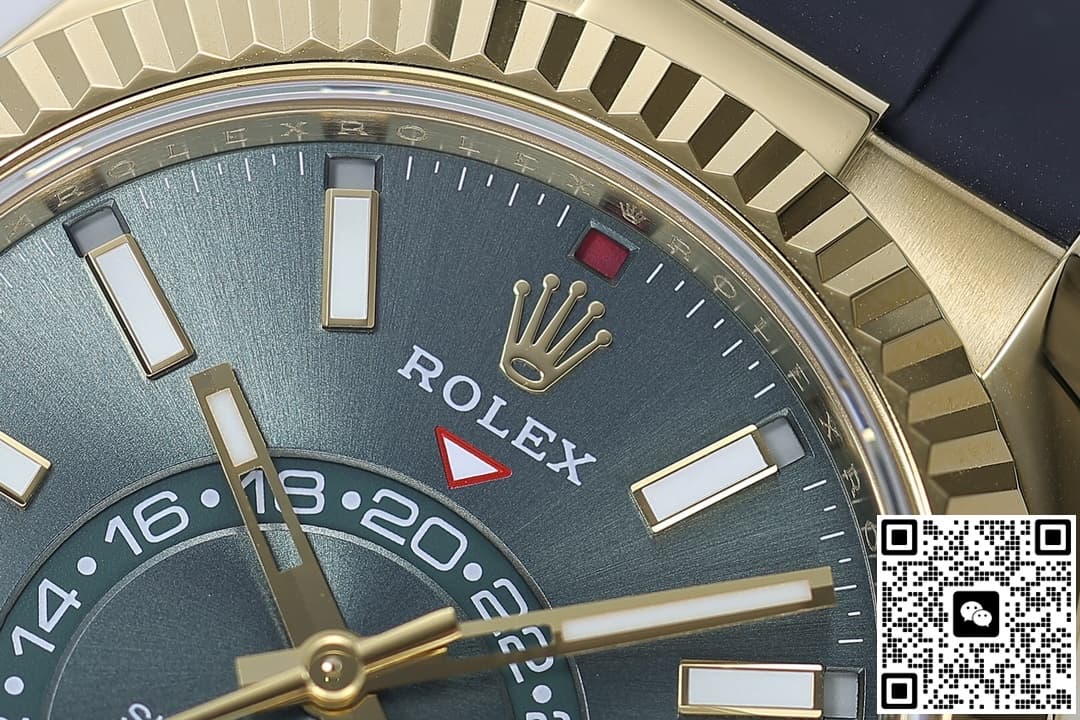 Rolex Sky-Dweller 336238-0004 ZF Factory Rubber Strap