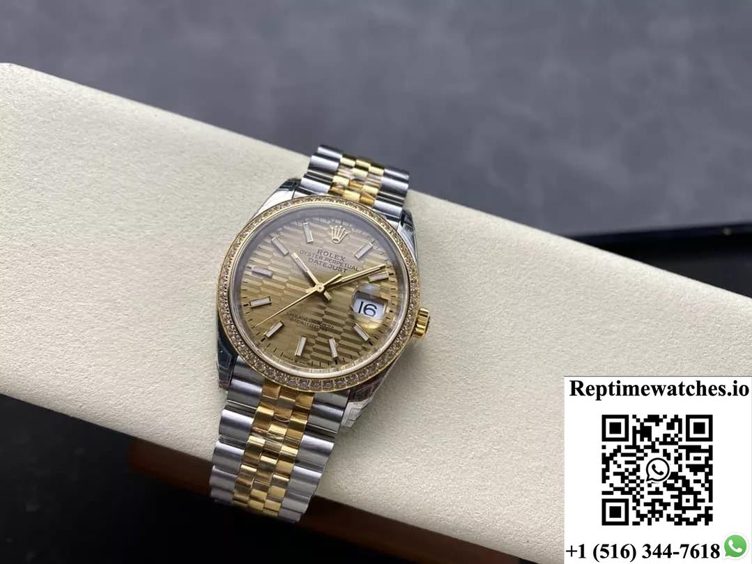 Rolex Datejust M126283rbr-0025 VS Factory Date Display