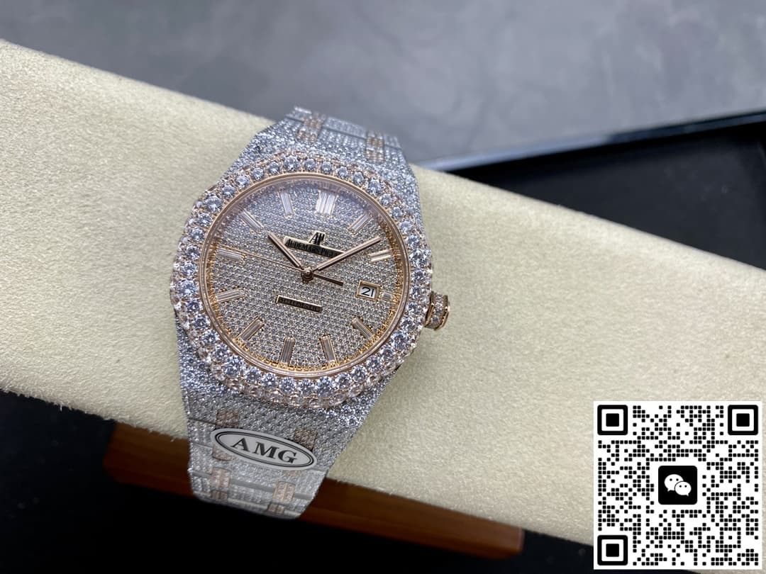 Audemars Piguet Royal Oak 15400OR.021 AMG Factory Date Display