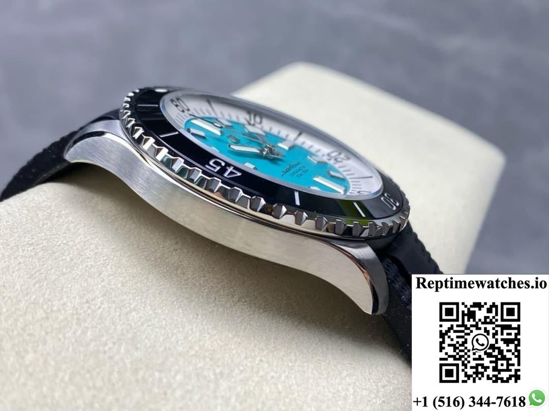 Breitling Superocean A17376211L2S1 TF Factory Light Blue Dial