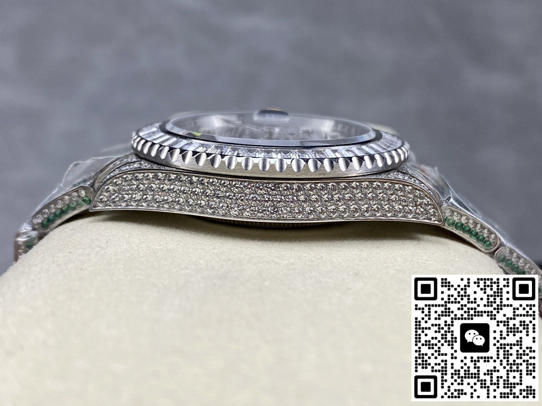 Rolex GMT Master 116769TBR-74780B AMG factory diamond bezel