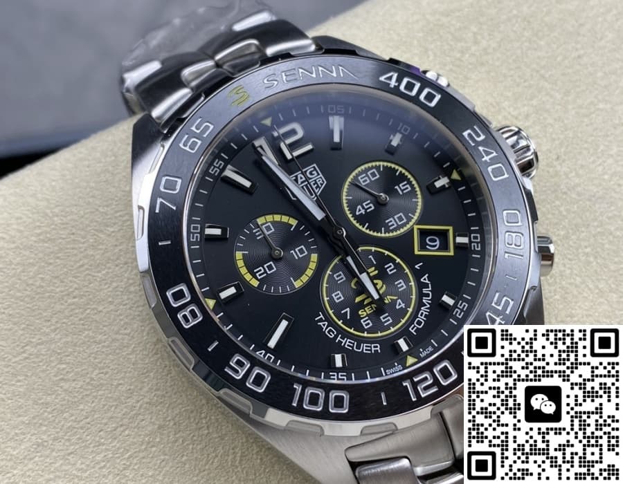 TAG Heuer F1 CAZ101AF.BA0637 luminous hour markers