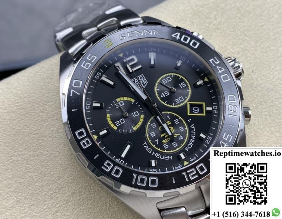 Tag Heuer F1 Caz101Af.Ba0637 Luminous Hour Markers-Rep Time Watches