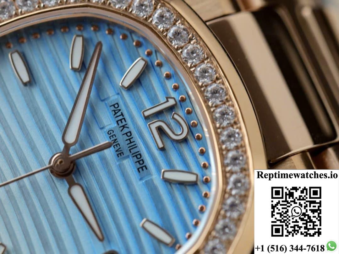 Patek Philippe Nautilus 7010R GR Factory Date Display