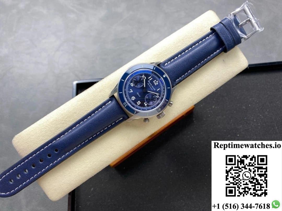 Blancpain Air Commander Ac02-12B40-63B Tw Factory Blue Dial-Rep Time Watches