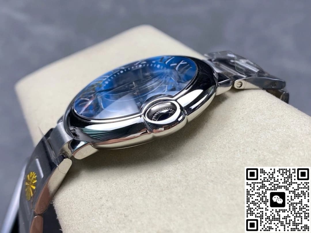Cartier Blue Balloon WSBB0061 AF Factory Date Display