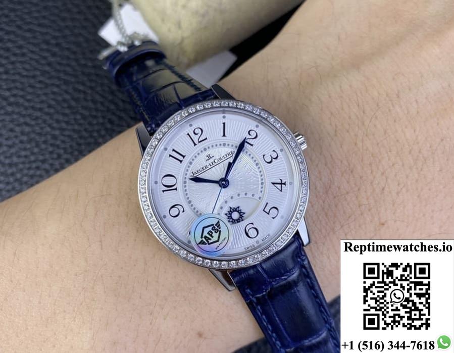 Jaeger-Lecoultre Rendez-Vous 3448430 Aps Factory Alligator Leather Strap-Rep Time Watches