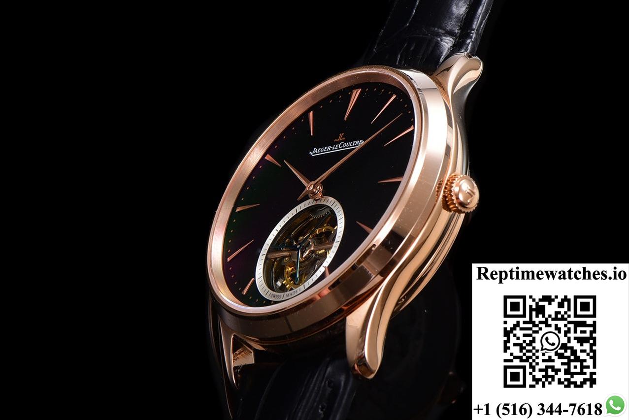 Jaeger-LeCoultre Master Q1682412 RMS Factory Tourbillon Alligator Leather Strap