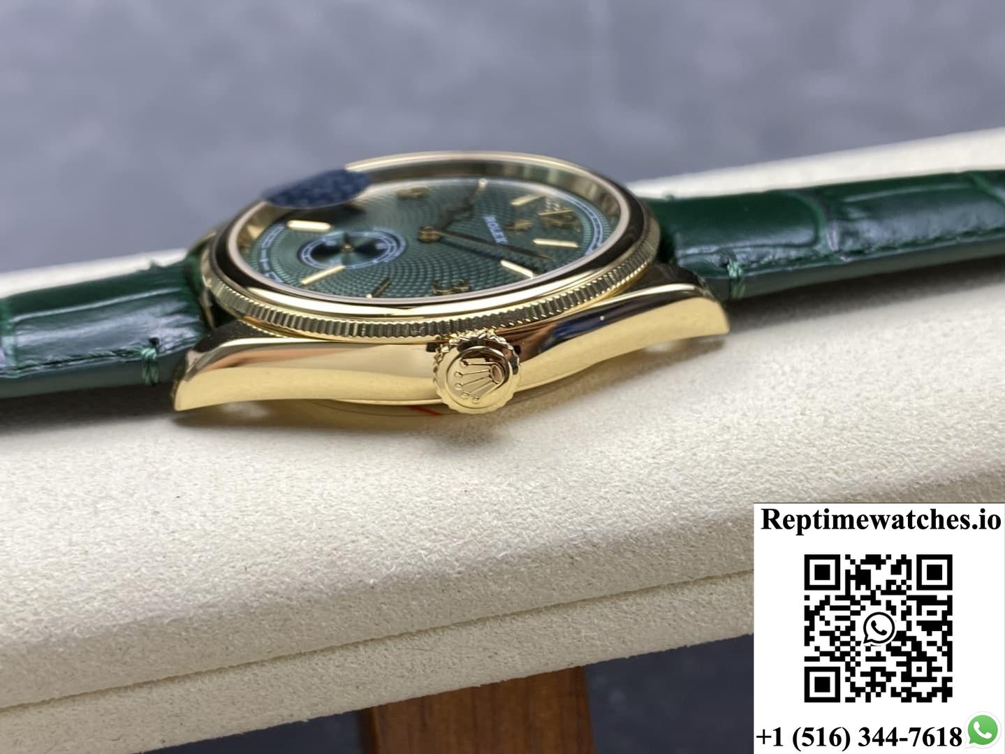 Rolex Perpetual 1908 m52508-0003 R+ factory green dial