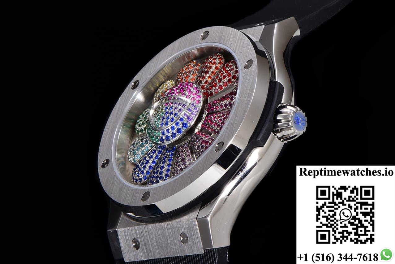 Hublot Classic Fusion 507.CX.9099.RX.TAK24 Rubber Strap