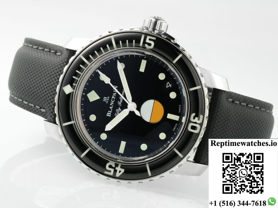 Blancpain Fifty Fathoms 5008-11B30-Naba Zf Factory Stainless Steel Case-Rep Time Watches