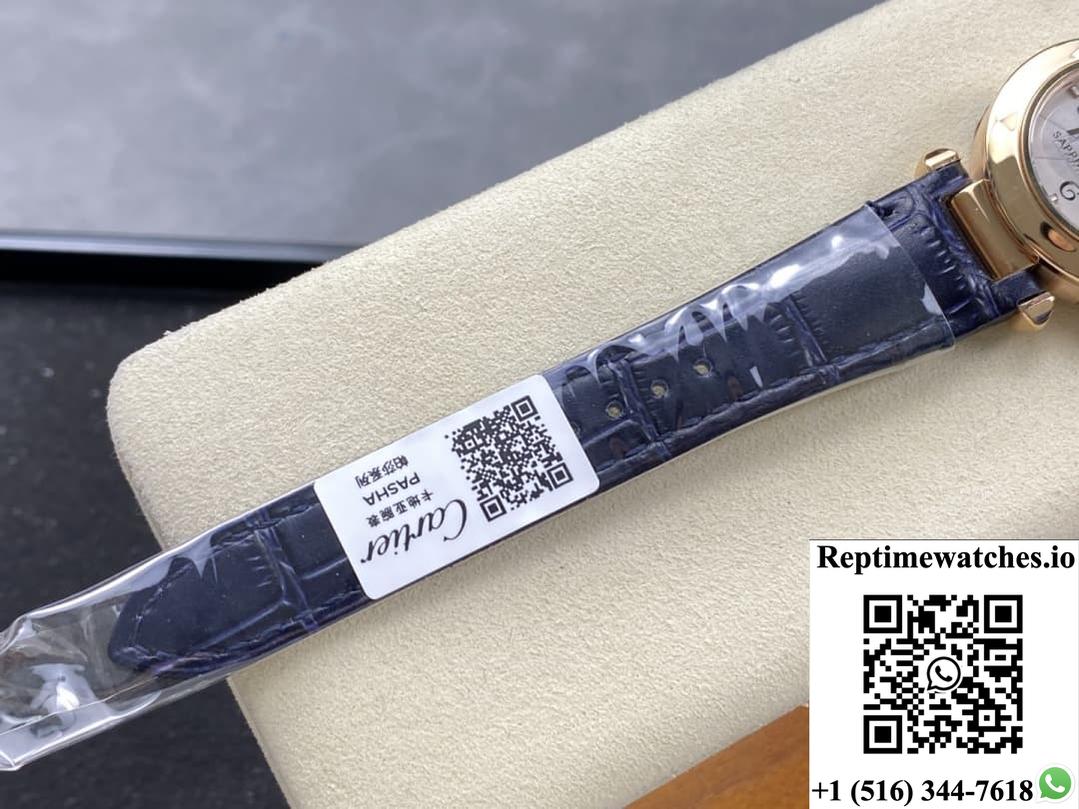 Cartier Pasha WGPA0027 AF Factory Silver-white Dial