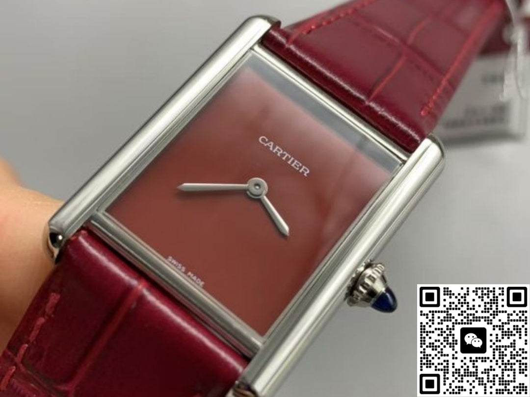 Cartier Tank WSTA0054 F1 Factory Square Dial
