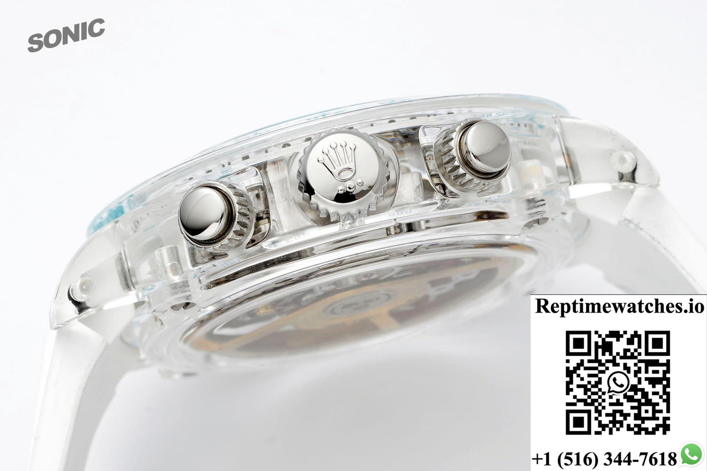 Rolex Cosmograph Daytona Sonic Factory Crystal Case