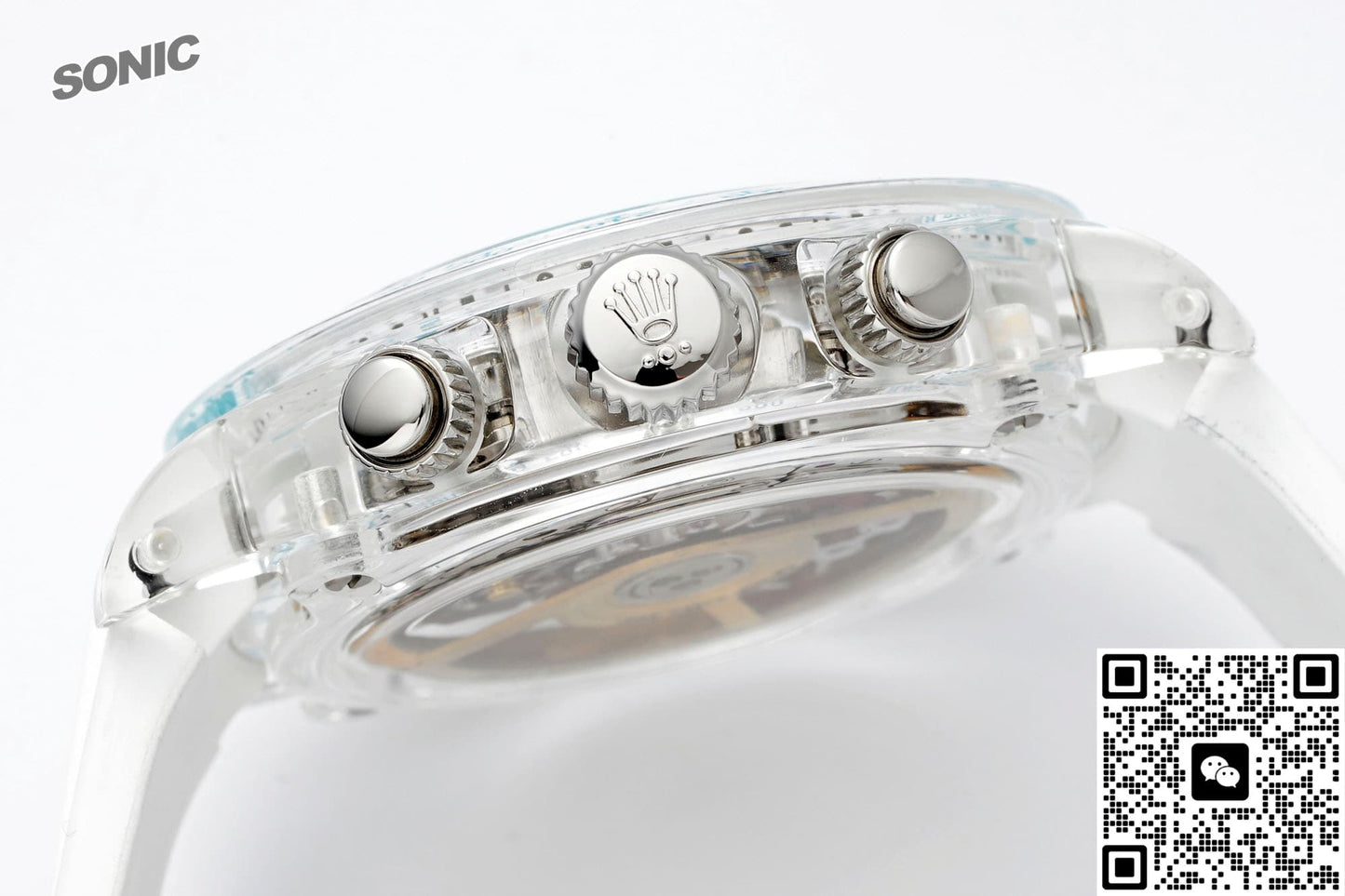Rolex Cosmograph Daytona Sonic Factory Crystal Case