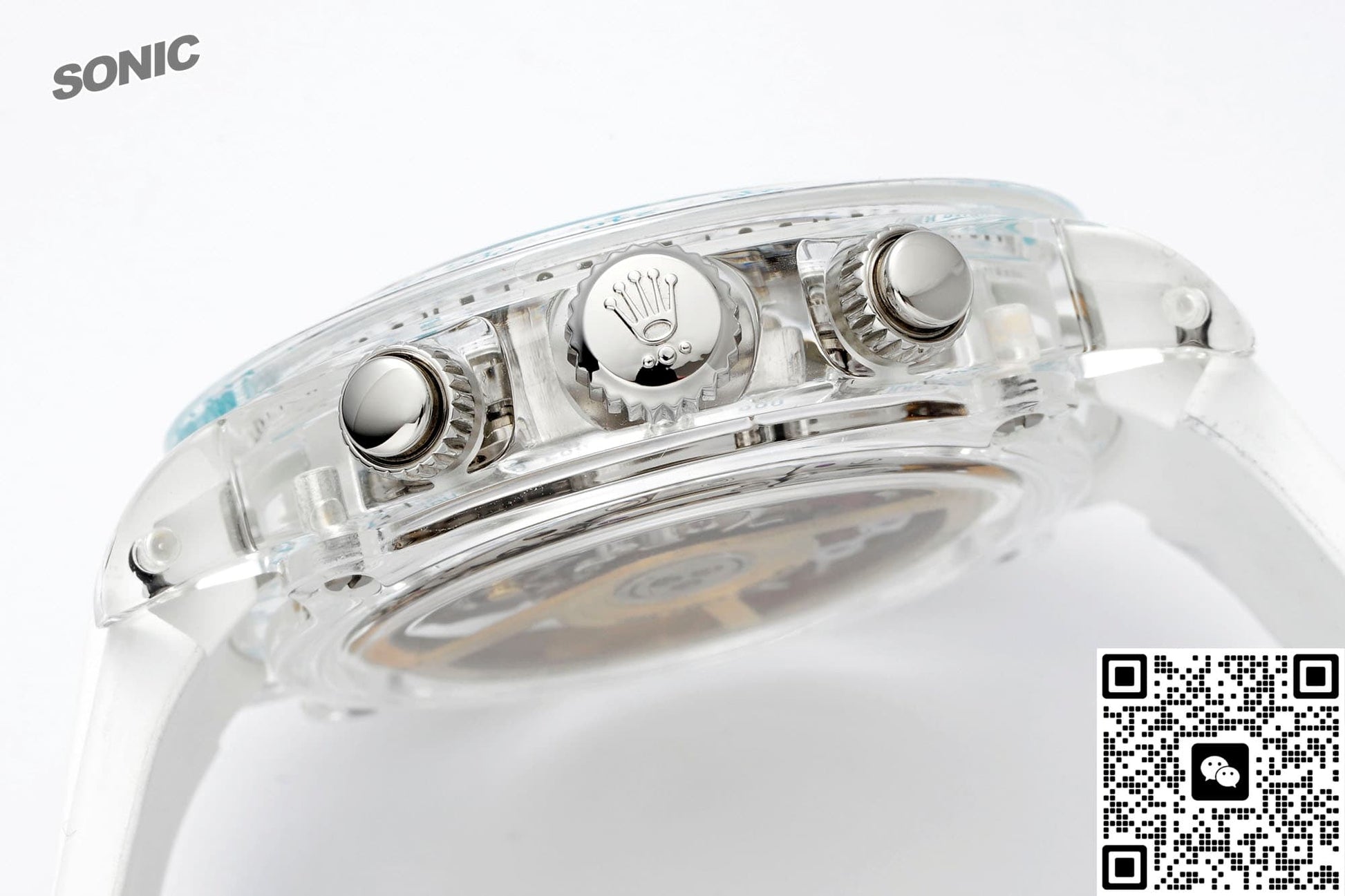 Rolex Cosmograph Daytona Sonic Factory Crystal Case