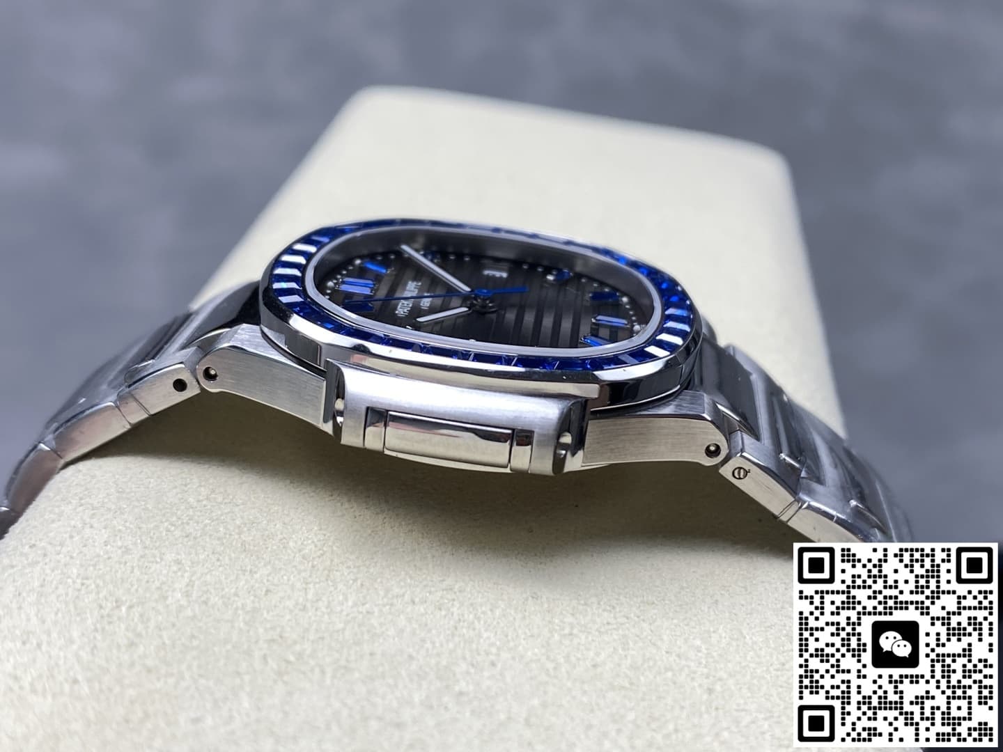 Patek Philippe Nautilus 5711 GR Factory Stainless Steel Strap