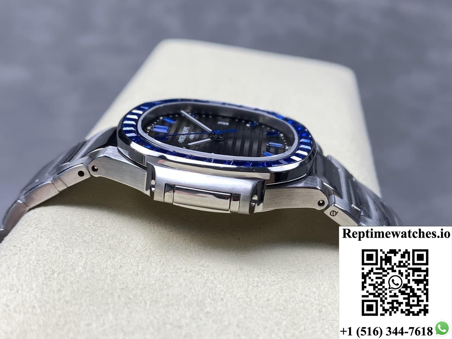 Patek Philippe Nautilus 5711 GR Factory Stainless Steel Strap
