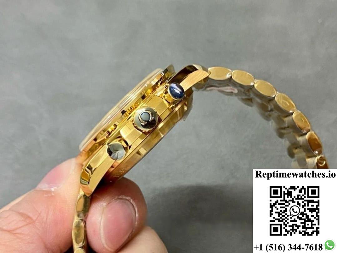 Omega Speedmaster 310.60.42.50.99.001 OM factory gold strap